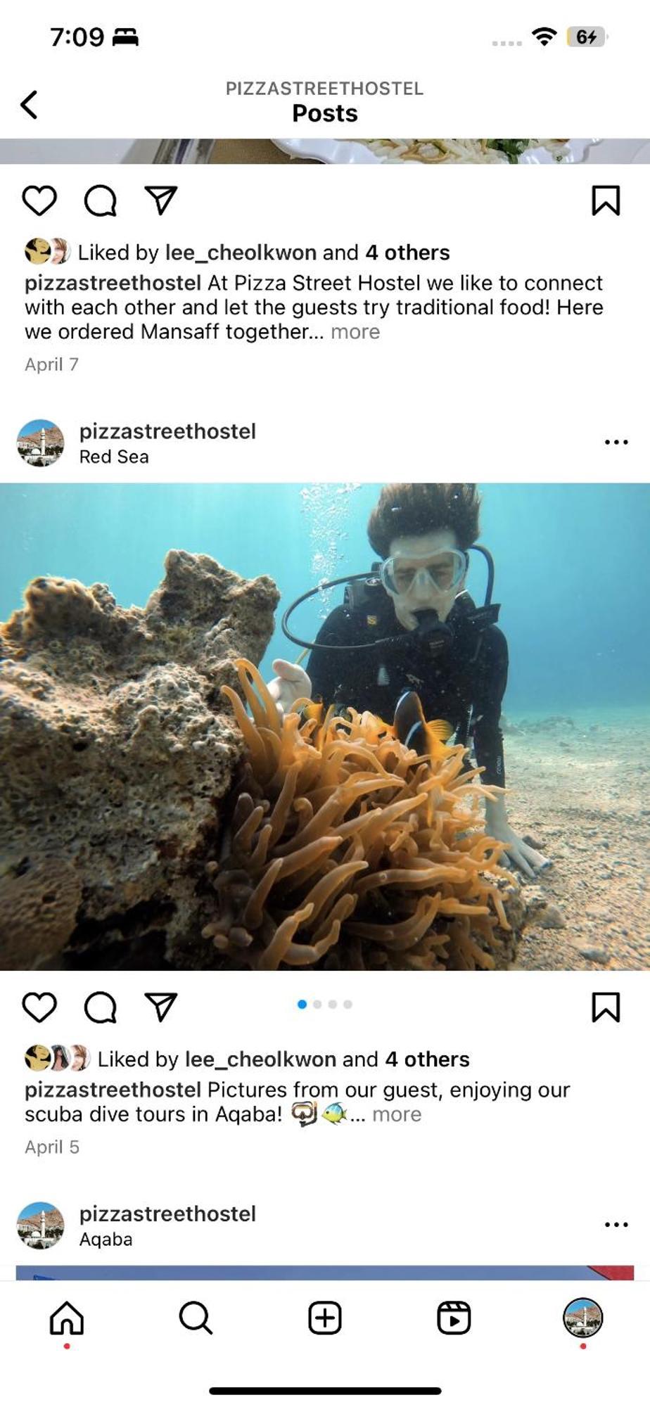 Pizza Street Hostel Aqaba Eksteriør billede