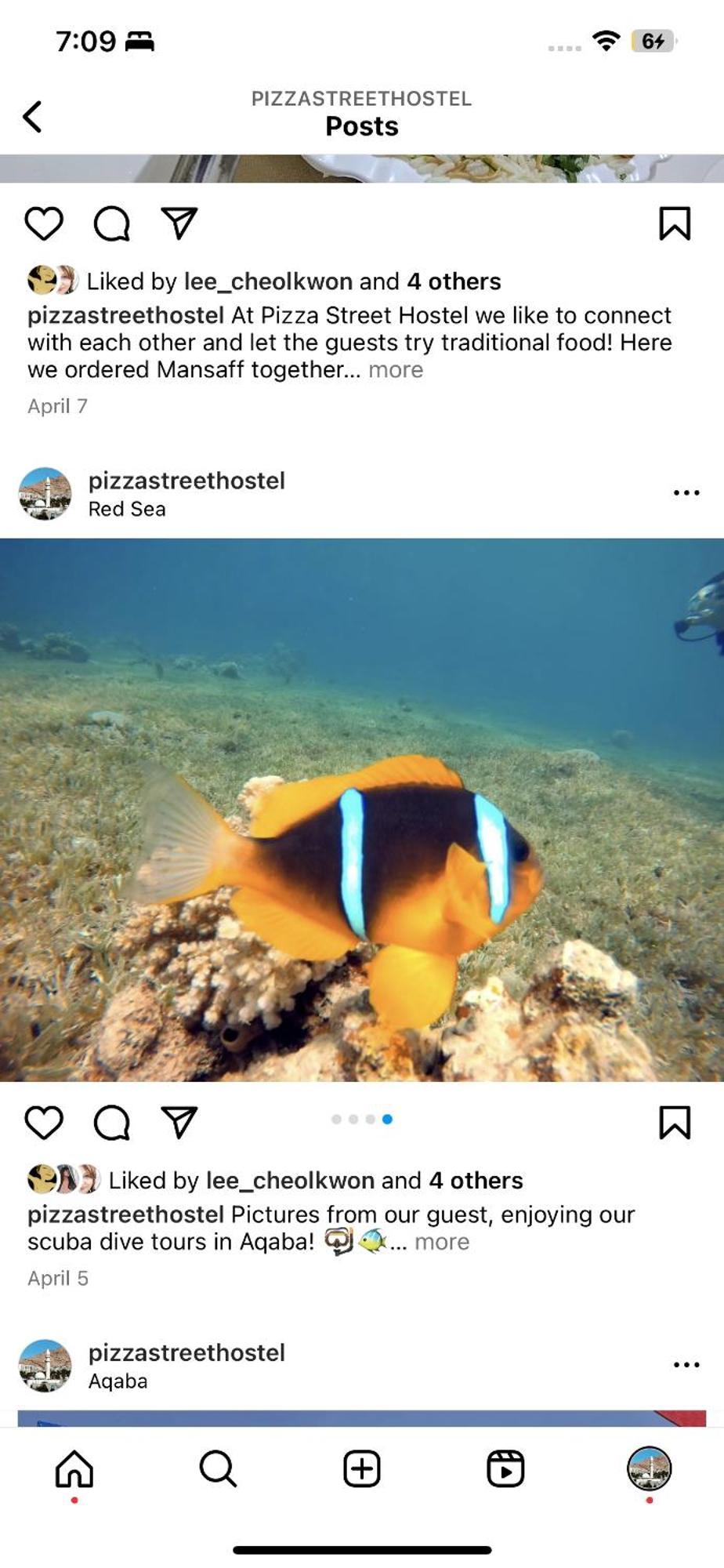 Pizza Street Hostel Aqaba Eksteriør billede